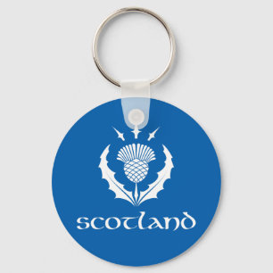 Schotse Thistle Sleutelhanger