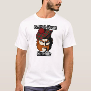 Schotse Trots Clan Sinclair Tartan T-shirt