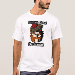 Schotse Trotse Clan Buchanan Tartan T-shirt