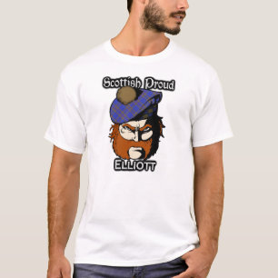 Schotse trotse clan Elliott Tartan T-shirt