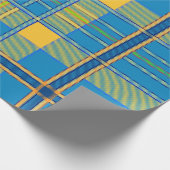 schotse vacht tartan verpakkingspapier cadeaupapier (Hoek)