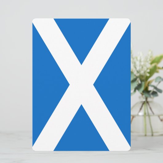 Schotse vlag (Staand voorkant)