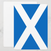 Schotse vlag (Voorkant / Achterkant)