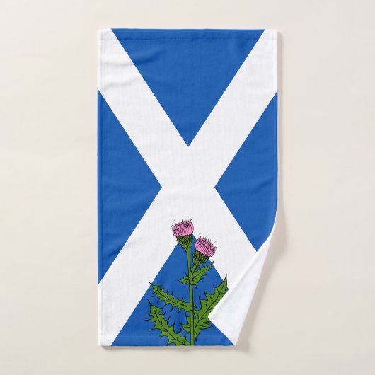 Schotse vlag bad handdoek (Handdoek)