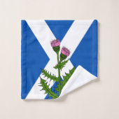Schotse vlag bad handdoek (Wasdoekje)