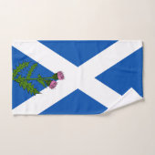 Schotse vlag bad handdoek (Handdoek)