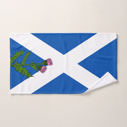 Schotse vlag bad handdoek (Handdoek)