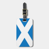 Schotse vlag bagagelabel (Voorkant verticaal)