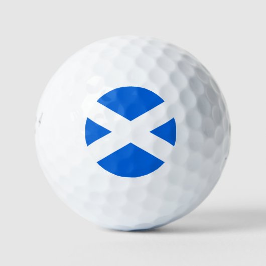 Schotse vlag be6 gbt golfballen (Voorkant)
