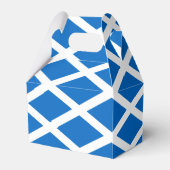 Schotse vlag bedankdoosjes (Voorkant Zijde)