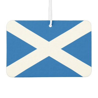 SCHOTSE VLAG BLAUW WIT KRUIS LUCHTVERFRISSER