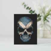  Schotse vlag Briefkaart (Staand voorkant)