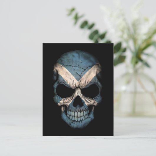  Schotse vlag Briefkaart (Staand voorkant)