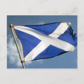 schotse vlag briefkaart (Voorkant)