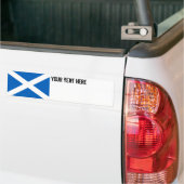 Schotse vlag bumpersticker (Op Truck)