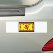 Schotse vlag bumpersticker (Op auto)