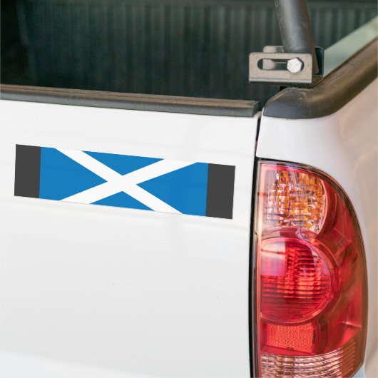 Schotse vlag bumpersticker (Op Truck)
