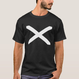 Schotse vlag Cool Schotse Saltire Alba vlaggen Man T-shirt