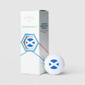 Schotse vlag css gbcnt golfballen (Verpakking)
