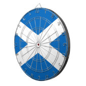 Schotse vlag dartbord (Voorkant Rechts)