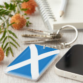 schotse vlag door hoogsaltire sleutelhanger (Voorkant Rechts)