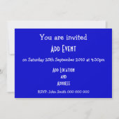 Schotse vlag elke keer kaart (Achterkant)