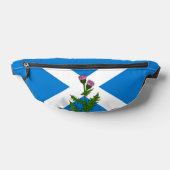 Schotse vlag en distel heuptasje (Liggend)