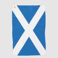 Schotse vlag en golf Schotland/sport Edinburgh