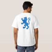 Schotse vlag en Lion Rampant T-shirt (Achterkant volledig)