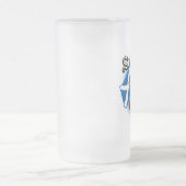 Schotse vlag en Piper Matglas Bierpul (Center)