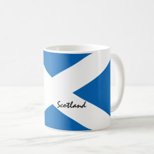 Schotse vlag en Schotland Land Patriots/sportfans Koffiemok
