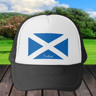 Schotse vlag en Schotland - mode, reizen/sport Trucker Pet