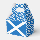 Schotse vlag Favor Box Bedankdoosjes (Achterkant)