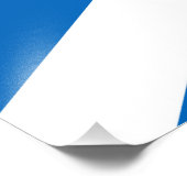 Schotse vlag foto afdruk (Hoek)