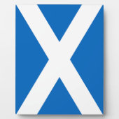 Schotse vlag fotoplaat (Voorkant)