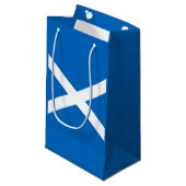 Schotse vlag Gift Bag Klein Cadeauzakje (Voorkant Gekanteld)