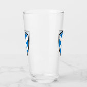 Schotse vlag glas (Links)