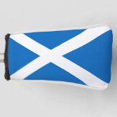 Schotse vlag Golf Head Hoesje Golfheadcover (Voorkant)