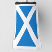 Schotse vlag Golf Putter Head-Hoesje Golfheadcover (Draai 90)