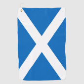 Schotse vlag Golf Towel Golfhanddoek (Voorkant)