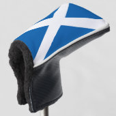 Schotse vlag golfheadcover (3/4 voorkant)