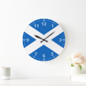 Schotse vlag grote klok (Huis)