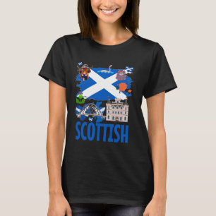 Schotse Vlag Idee Voor Kinderen & Schotse Vlag Hoo T-shirt