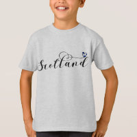 Schotse vlag in Heart, Scottish Saltire