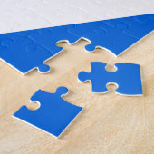 Schotse vlag Jigzaag Puzzle arc Legpuzzel (Zijkant)