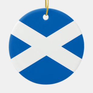 Schotse vlag keramisch ornament