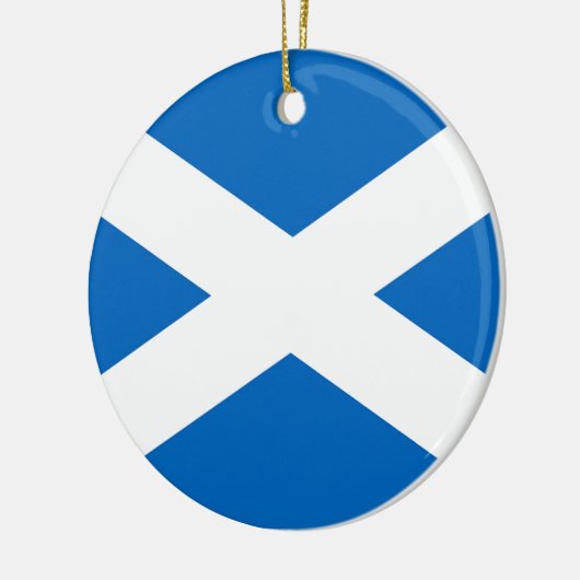 Schotse vlag keramisch ornament (Links)