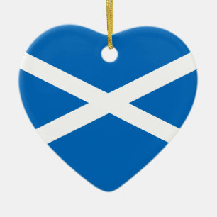 Schotse vlag keramisch ornament