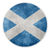 Schotse vlag keramische knop (Voorkant)