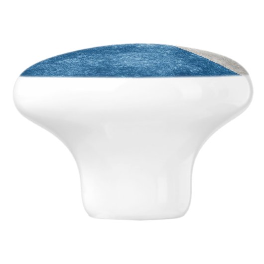 Schotse vlag keramische knop (Zijkant)